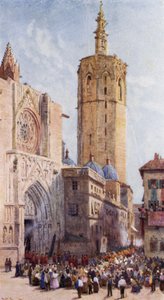 Der Mignelete, Valencia von Alexander Wallace Rimington