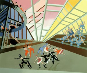 Lichtprojekt für ein Ballett, veröffentlicht 1930