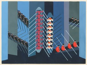 Bühnenbild aus dem Portfolio Décors de Théâtre, 1930
