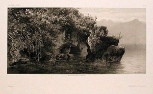 Ufer des Genfersees von Alexandre Calame