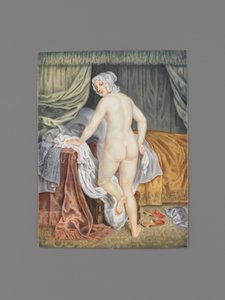 Eine Dame geht zu Bett (nach J. Van Loo) von Alexandre Fiocchi