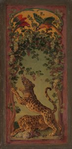 Panther des Bacchus essen Trauben, ca. 1719-20