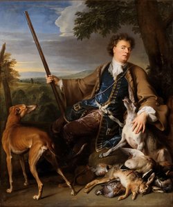 Selbstporträt im Jagdkleid, ca. 1699