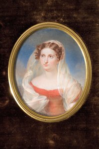 Porträt der Gräfin Dolly de Ficquelmont von Alexandre François Louis Comte de Girardin