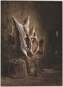 Kadaver, 1840-1860 von Alexandre Gabriel Decamps