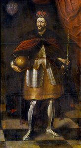 Porträt von König Wladyslaw II. Jagiello, 1677
