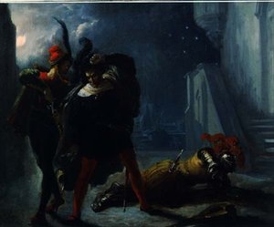 Tod von Valentin von Alexandre Marie Colin