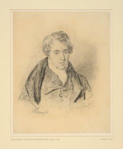 Porträt von Richard Parkes Bonington, ca. 1825-30