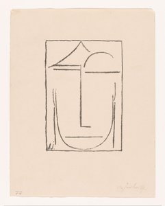 Unbetitelt (Kopf) von Alexei Jawlensky (signed by artist)