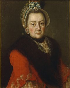 Porträt von Anna Ivanovna Kolycheva, 1768