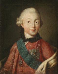 Porträt von Großherzog Pavel Petrovich 1754-1801