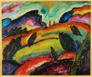 Hügel von Alexej von Jawlensky