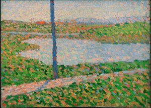 Landschaft mit See von Alexej von Jawlensky