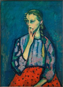 Mädchenbildnis von Alexej von Jawlensky