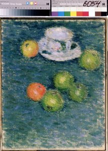 Stillleben. Äpfel und eine Tasse von Alexej von Jawlensky