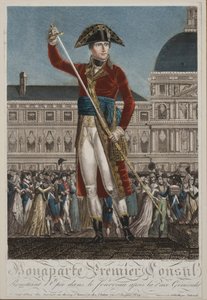Napoleon Bonaparte als Erster Konsul von Alexis Chataignier