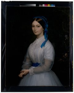 Porträt von Mademoiselle Mathilde de Nédonchel