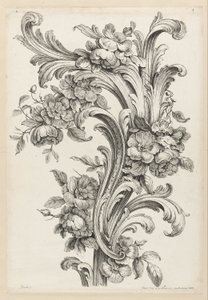 Blumen- und Akanthusblatt-Design von Alexis Peyrotte