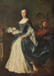 Porträt von Marie Leszczynska, Königin von Frankreich 1703-1768, 1725