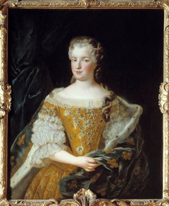 Porträt von Königin Maria Leszczyńska