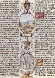 Darstellung der Westgotenkönige Athaulf und Sigeric, aus "Genealogía de los reyes de España" von Alonso de Cartagena von Alfonso de Cartagena