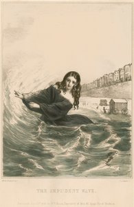 Die unverschämte Welle von Alfred (after) Crowquill