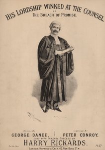 Seine Lordschaft zwinkerte dem Anwalt zu, oder Der Bruch des Versprechens von Alfred Concanen