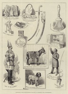 Ausstellung zur Unterstützung des ägyptischen Kriegsfonds in Humphreys
