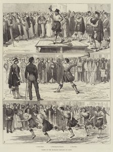 Spiele der Highland Brigade in Kairo von Alfred Courbould