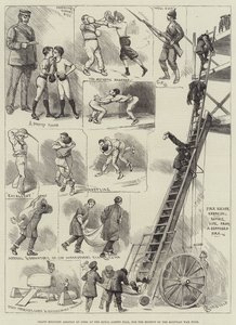 Großer militärischer Angriff in der Royal Albert Hall, zugunsten des ägyptischen Kriegsfonds von Alfred Courbould
