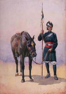 Soldat der 19. Lancers (Fane