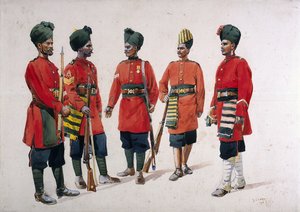 Soldaten der ehemaligen 