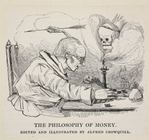 Die Philosophie des Geldes, veröffentlicht ca. 1842