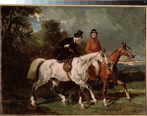 Ausritt von Alfred Dedreux