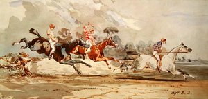 Das Pferderennen von Alfred Dedreux