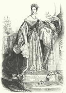 Königin Victoria von Alfred Edward (after) Chalon
