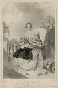 Königin Victoria von Alfred Edward Chalon