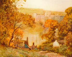 Chepstow Castle, am Wye, ca. 1910