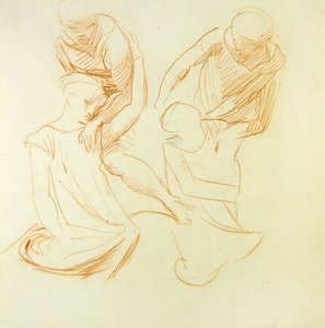 Figurenstudien, ca. 1845