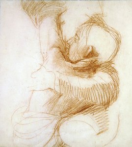 Mutter und Kind, ca. 1851 von Alfred George Stevens