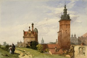Eine Ansicht in der Nähe von Moskau, 1836 von Alfred Gomersal Vickers