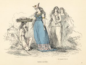 Kostüme der Frauen von Gallien vor der römischen Invasion
