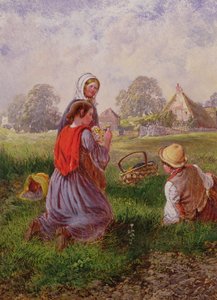 Blumen pflücken von Alfred H. Green