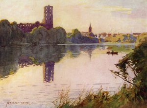 Dänemark: Schloss Koldinghus, Nordschleswig von Alfred Heaton Cooper