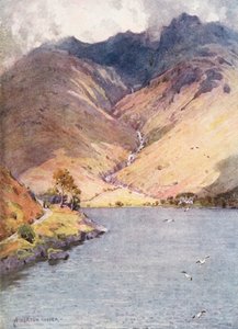 Lake District: Wastwater und Scawfell von Alfred Heaton Cooper