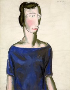 Porträt eines Mädchens, 1923 von Alfred Henry Maurer
