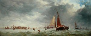 Strand von Scheveningen von Alfred Herbert