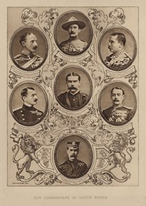 Kommandanten der britischen Armee in Südafrika während des Burenkriegs von Alfred Hugh Fisher