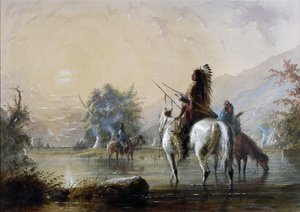Krähenlager von Alfred Jacob Miller