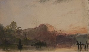 Blick auf einen Berg von Alfred Jacob Miller
